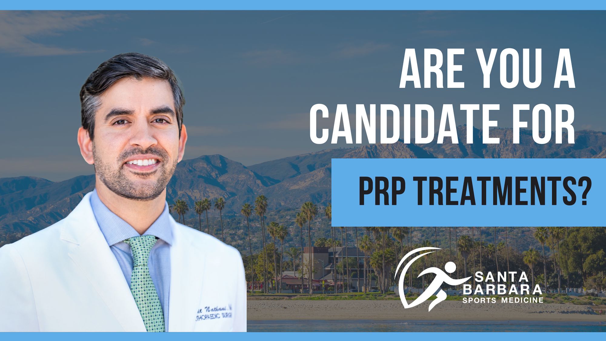 Dr. Amit Nathani offers PRP treatments in California